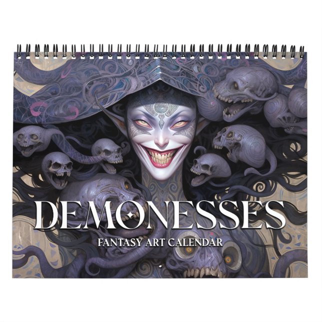 2026 Demonstra Calendário de Arte da Fantasia Escu (Capa)