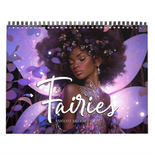 2026 Fadas 3 Calendário de Arte Fantasia