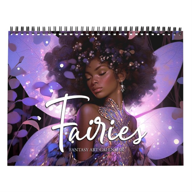 2026 Fadas 3 Calendário de Arte Fantasia (Capa)