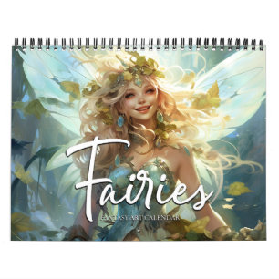 2026 Fadas 8 Calendário de Arte Fantasia