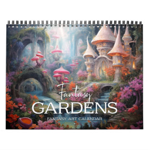 2026 Fantasy Gardens 2 Calendário