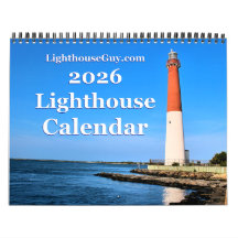 2026 LighthouseGuy.com Calendário do farol