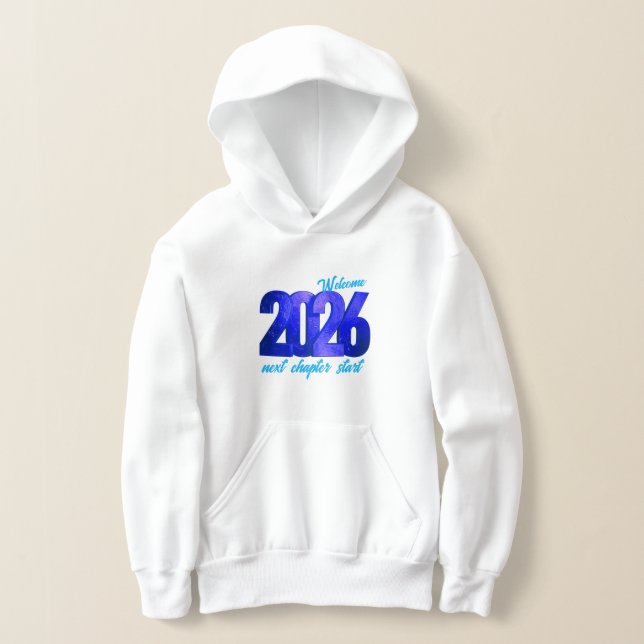 2026 NEW YEAR KIDS PULLOVER HOODIE (Postura )