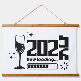 2026 New Year Loading Celebration Typography