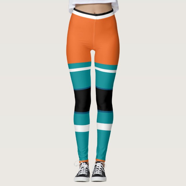 2027 "MIAMI BEACH" - Leggings de Atividade (Frente)