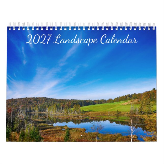 2027 Paisagem - Calendário (Capa)