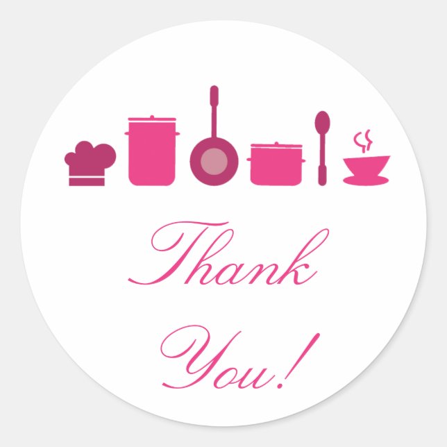 20 - 1,5" Catering - Adesivos para cozinheiros (Frente)