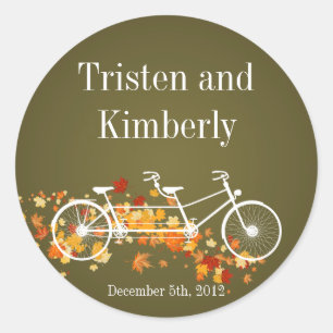 20 - 1,5" Favor Adesivos Castanhos Queda Bike Dupl