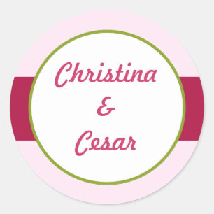 20 - 1,5" Favor Adesivos Orquídea Rosa Orquídea Lo