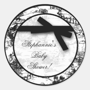 20 - 1,5" Tecido branco preto para adesivos