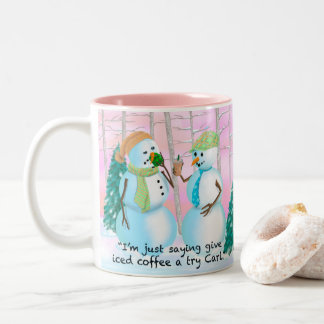 20 oz Snowmen e caneca de café