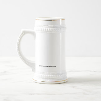 20 oz white stein