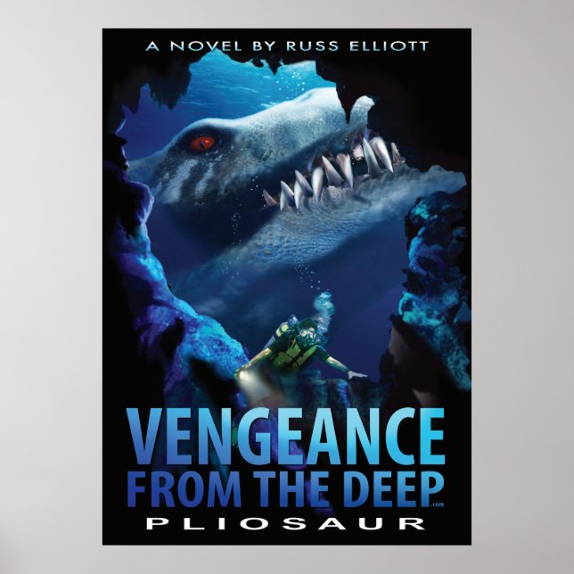 20 x 28 - Vengeance - Poster Pliosaur 2 (Frente)