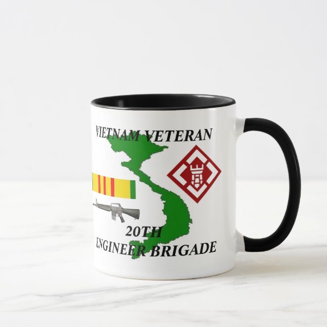 20o Canecas de café do veterano de Vietnam da (Direita)