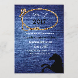 20XX Denim, Anúncio de Graduação do Estilo Rodeo