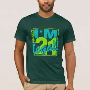 21 & Camisa LEGAL - escolha estilo e cor