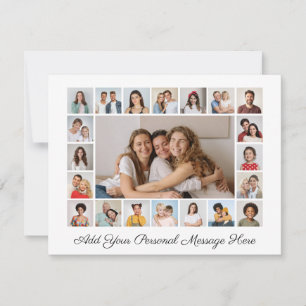 21 Colagem de Fotos Adicionar Seu Próprio Cartão D