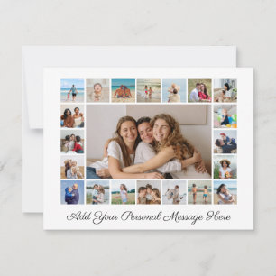 21 Colagem de Fotos Adicionar Seu Próprio Cartão D