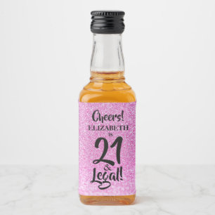 21 e Mini Personalizada com Falhas a Rosa Legal