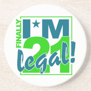 21 & porta copos LEGAL