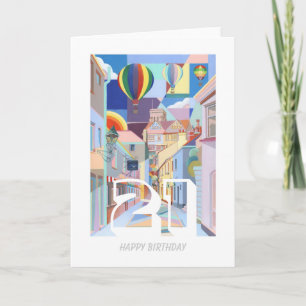 21ruas. Cartão de aniversário para uma pessoa muit