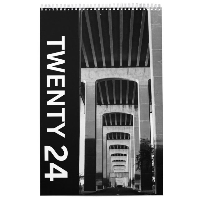 224 Preto e Branco - Calendário (Capa)