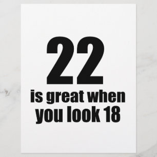 22 É Excelente Quando Você Olha Aniversário