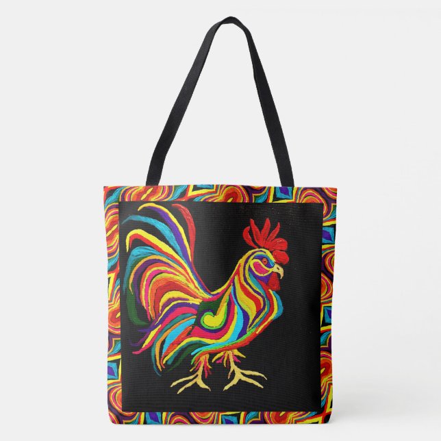 232 - Rooster - Tote Bag (Frente)