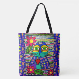 241 - Kisa the Cat - Tote Bag (Gola de Tote)