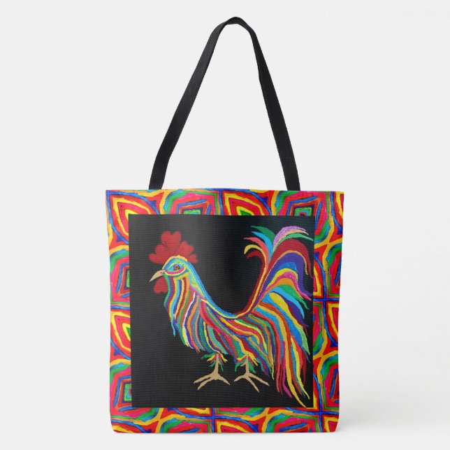 243 - Rooster - Tote Bag (Frente)