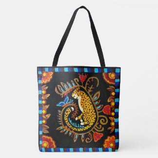 246 - Sleeping Jaguar - Tote Bag