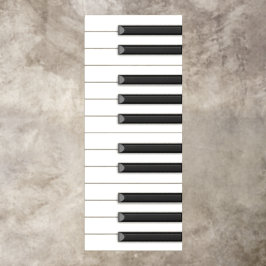 24 Big Piano Keys 18" Wide Step-On Piano