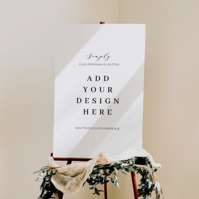 24"x36" Sinal de casamento, Impressão de sinal de  (Criador carregado)