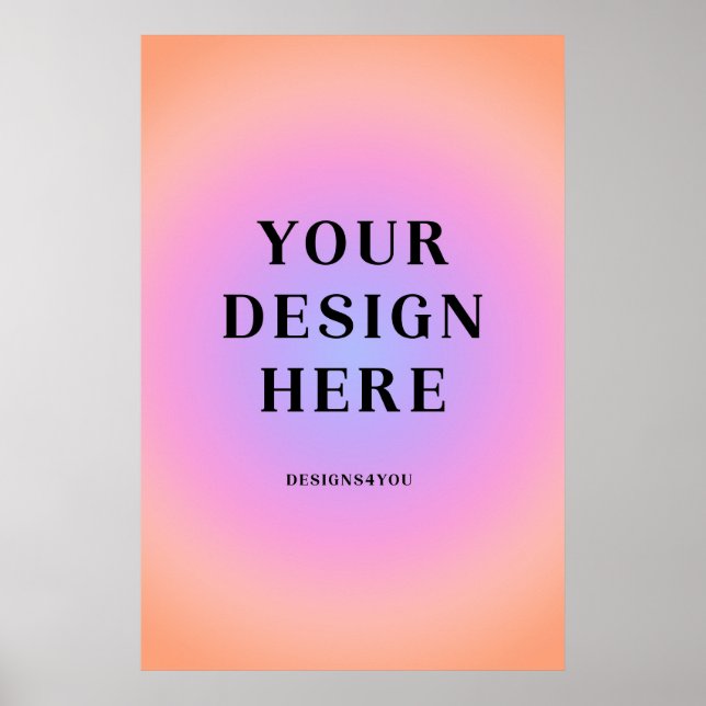 24 x 36 Impressão Vertical (Frente)