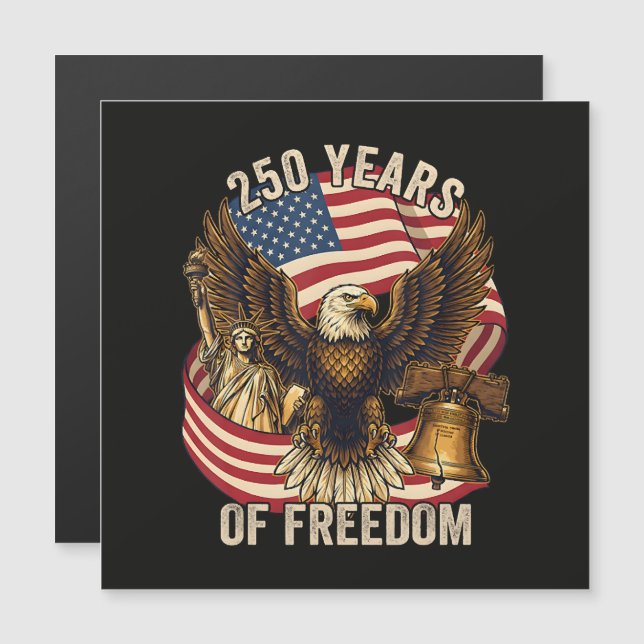 250 Anos Americano 1776-2026 (Frente/Verso)