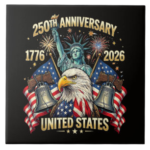 250 Anos de Aniversário Americano 1776-2026 Bandei