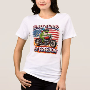 250 Anos De Liberdade Patriota Sapo Motociclista E