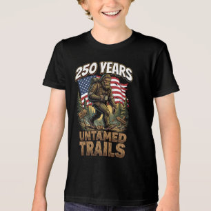 250 Anos de Trilhas Indomáveis Bigfoot Patriótico