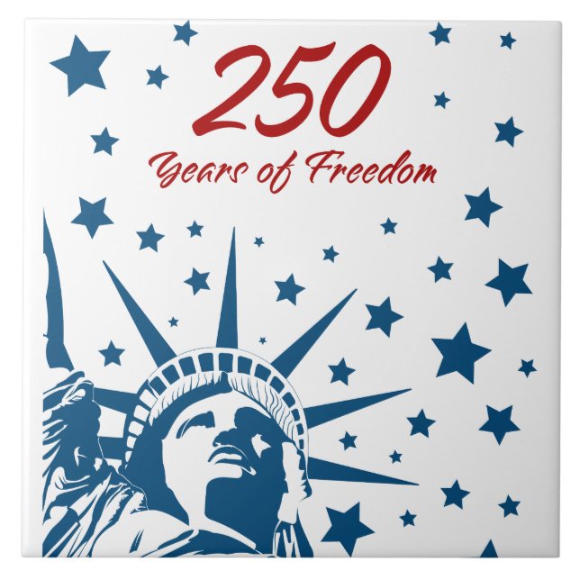 250 Years of Freedom Happy Birthday USA Patriotic  (Frente)