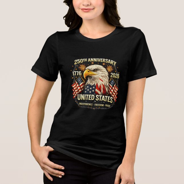 250th Anniversary United States Shirt Eagle USA  (Frente)