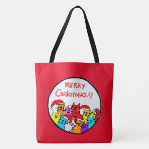 258 - Bolsa de gatos de Natal