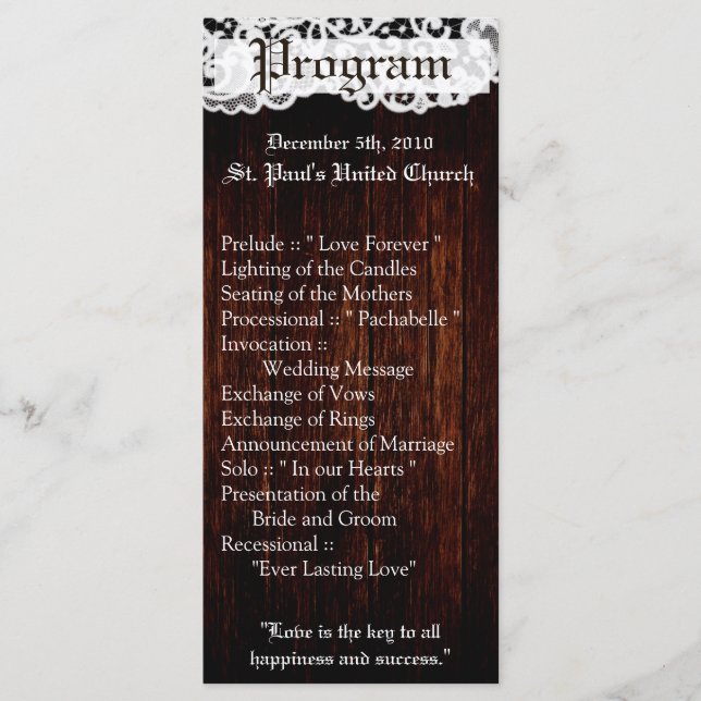 25 4x9 Local do Programa Casamento (Frente)