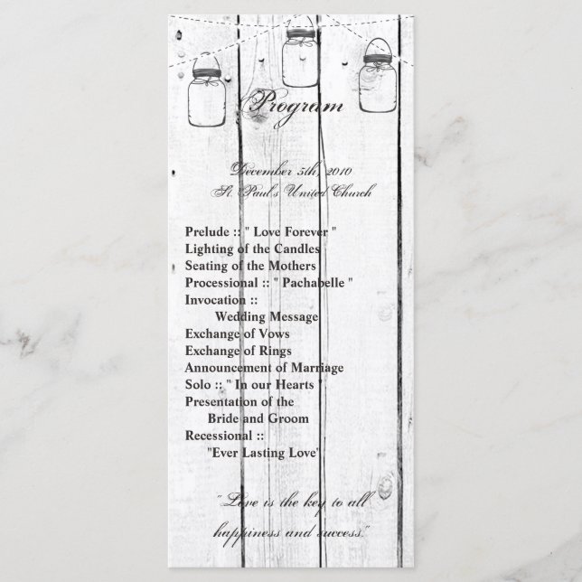 25 4x9 Luzes de Cordas Mason Jar do Programa de Ca (Frente)