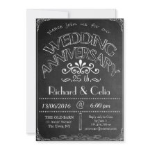 25 de Convite para Casamento de Chalkboard