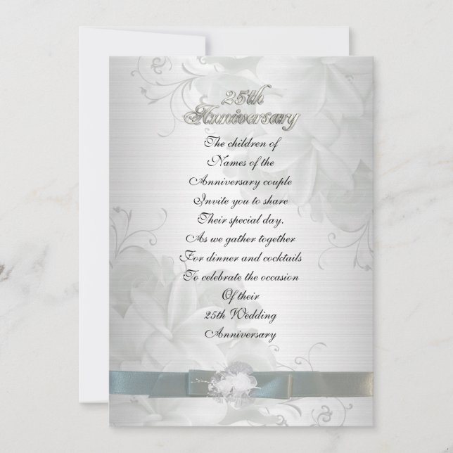 25 para o convite dos pais (Frente)