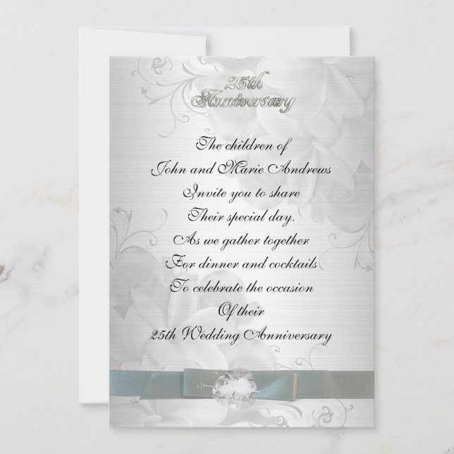 25 para o convite dos pais (Frente)