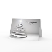 25o Do Natal cartão de Natal junto