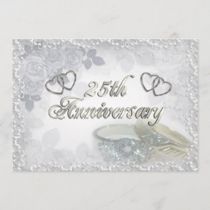 25o O aniversário soa o convite