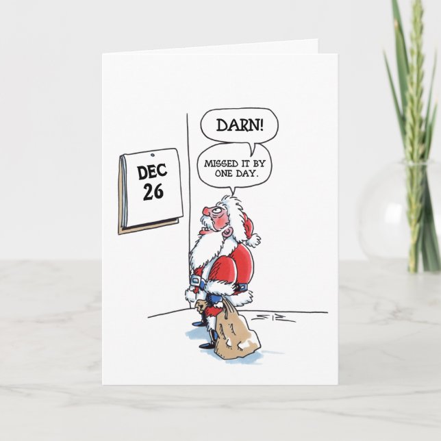 26 de dezembro - Cartão (Frente)