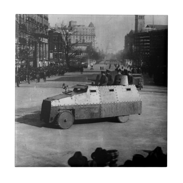 27 de março de 1917:  O esquadrão do veículo (Frente)